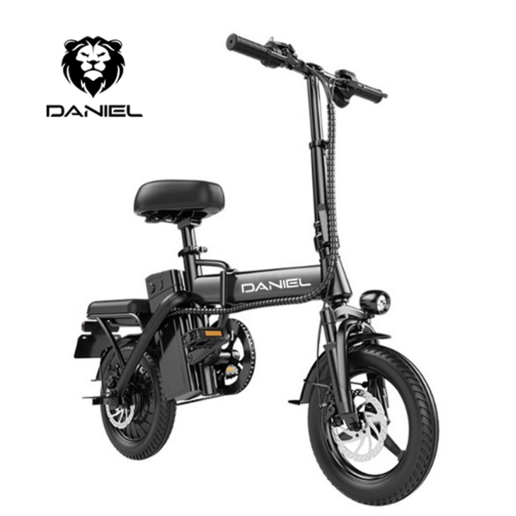 다니엘 전기자전거 전동 접이식 배달용 출퇴근 경량형 스포츠형 48V 15Ah 20Ah