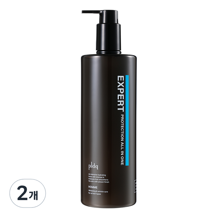 피엘디크 엑스퍼트 프로텍션 남성 올인원, 500ml, 2개