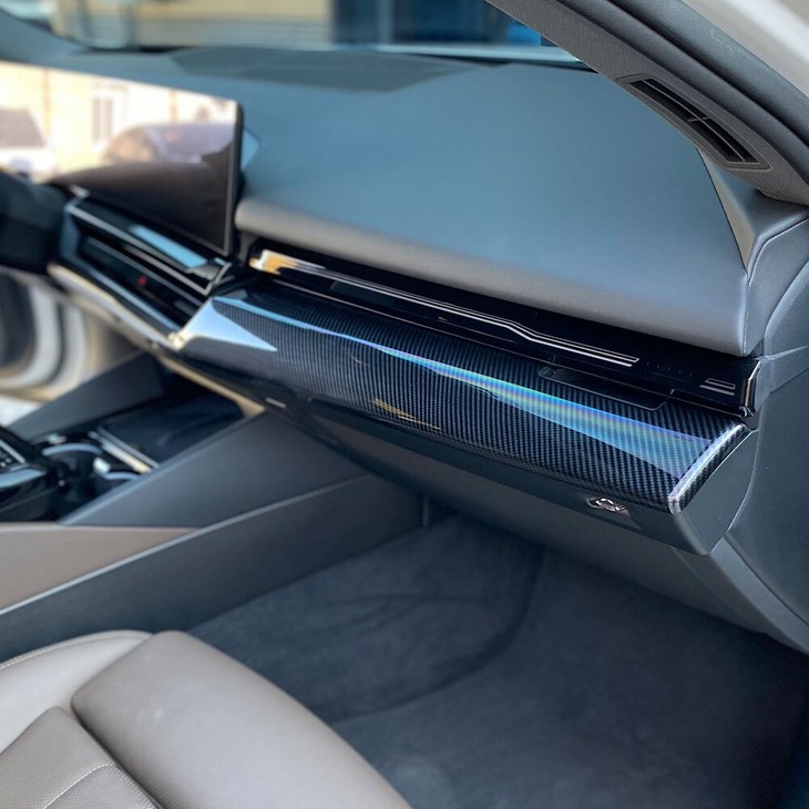 두두카 BMW 5series G60 악세서리 센터페시아 카본 몰딩 520i 530i i5 호환