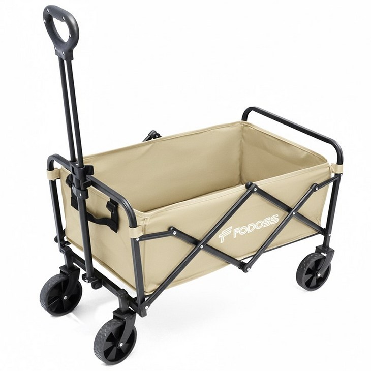 FODOSS 대형의 다용도 폴딩 카트 대용량 고부하 캠핑용 차량