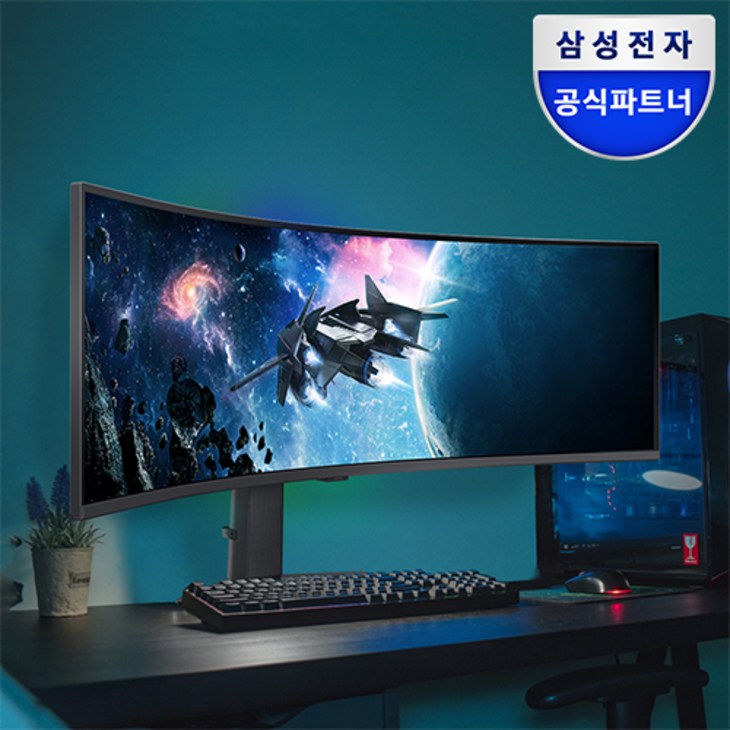 삼성전자 오디세이 G9 S49CG954 49인치 커브드 게이밍모니터 329 울트라와이드 240Hz LS49CG954EKXKR