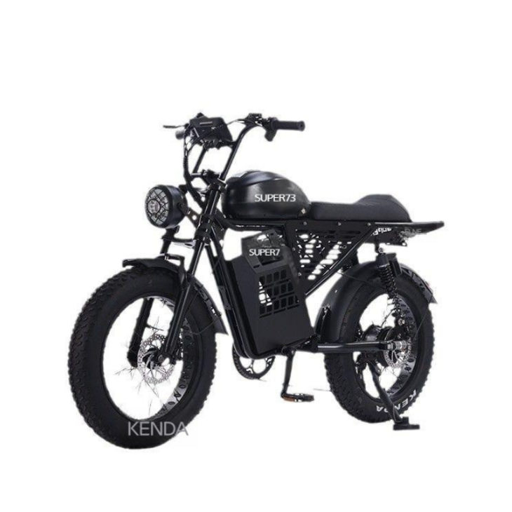 SUPER73 전기 자전거 자토바이 레트로 오프로드 지방 타이어 리튬 전원 보조 산악 자전거