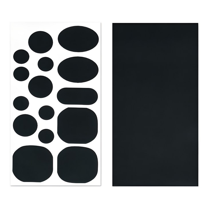 아리코 패딩 셀프 수선 패치 타입B  무지 세트 10 x 20.5cm