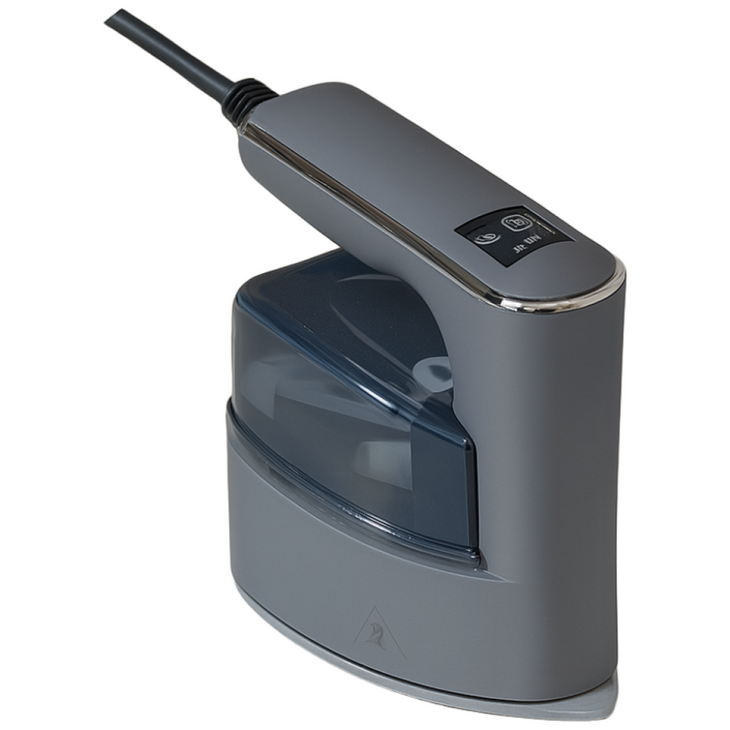 슈퍼 스팀다리미 핸디형 건식 습식 1950W 파워 스팀 와이셔츠 휴대용 소형 1인 가구, 화이트