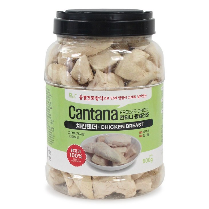 칸타나 동결건조 치킨 텐더 500g, 500g, 1개
