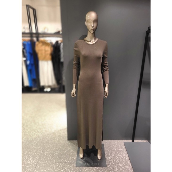 제시뉴욕 신구로점 골지 슬릿 롱원피스 DD85NSKA6600