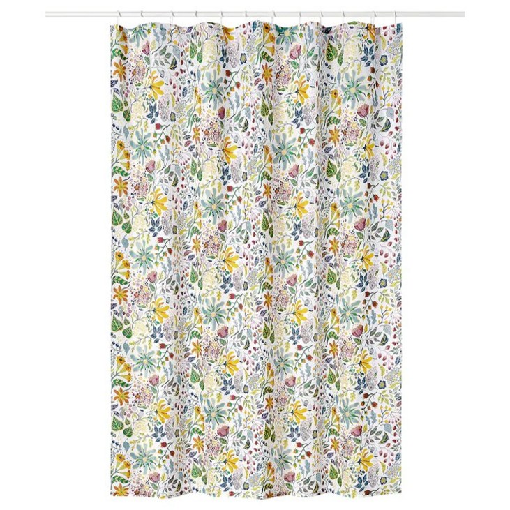 이케아 스트란들룸메르 샤워커튼 180x200cm 멀티컬러