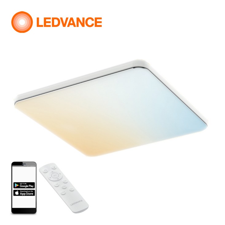 레드밴스 색상조절 리모컨 스마트 와이파이 LED 사각방등 55W 레드밴스 색상조절 리모컨 스마트 와이파이 LED 사각방등 55W