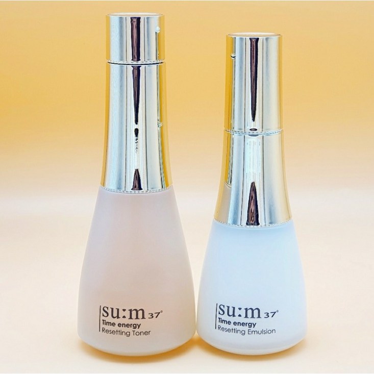 숨37도 타임 에너지 스킨 리셋팅 리파이닝 토너 160ml소프트닝 에멀전 130ml 스킨로션