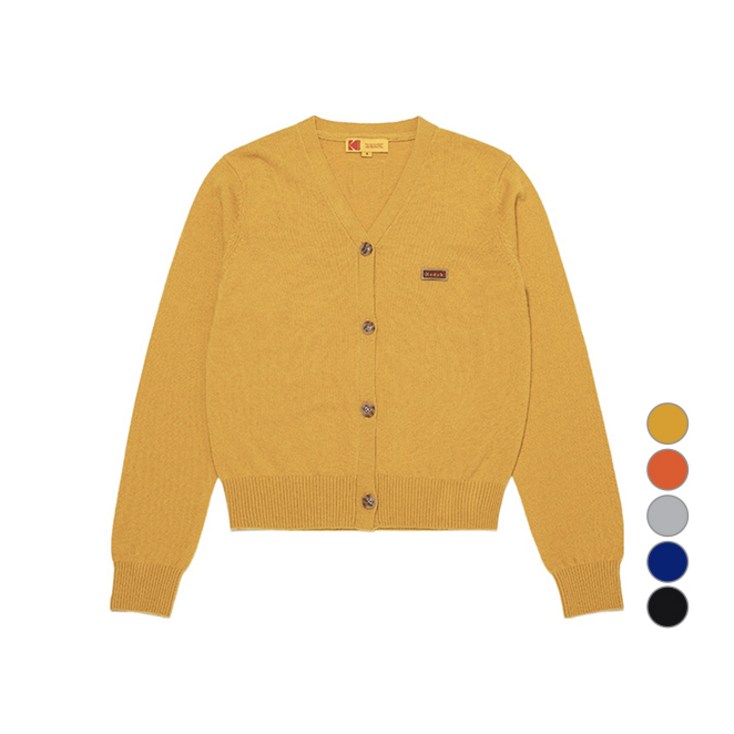 코닥어패럴 여성용 코델 브이넥 가디건