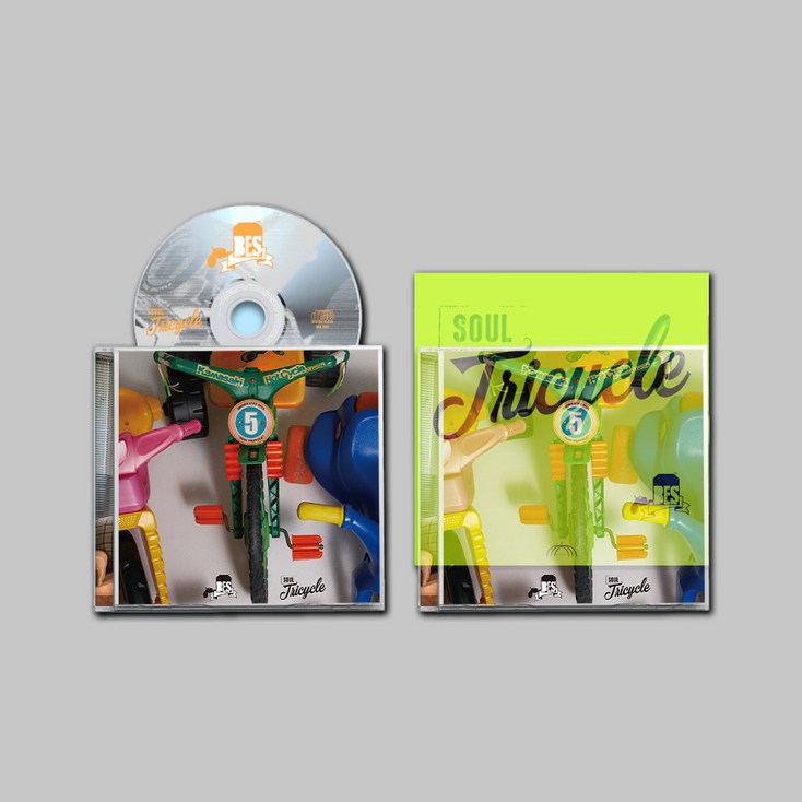 브라운아이드소울 앨범 정규5집 Soul Tricycle CD앨범 우리들의순간 미개봉 정품 브아솔