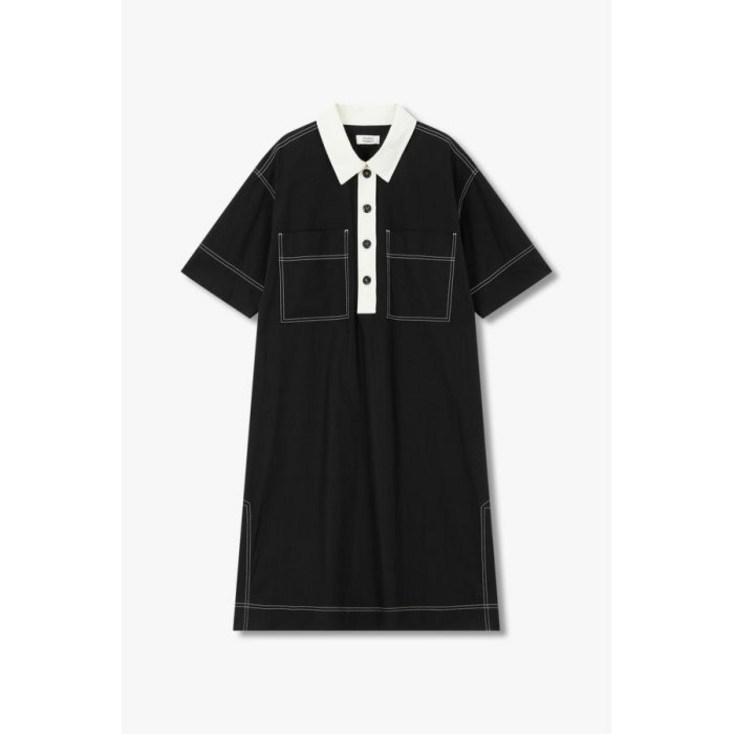 톰보이 배색포인트 풀오버 원피스9175241982 714980