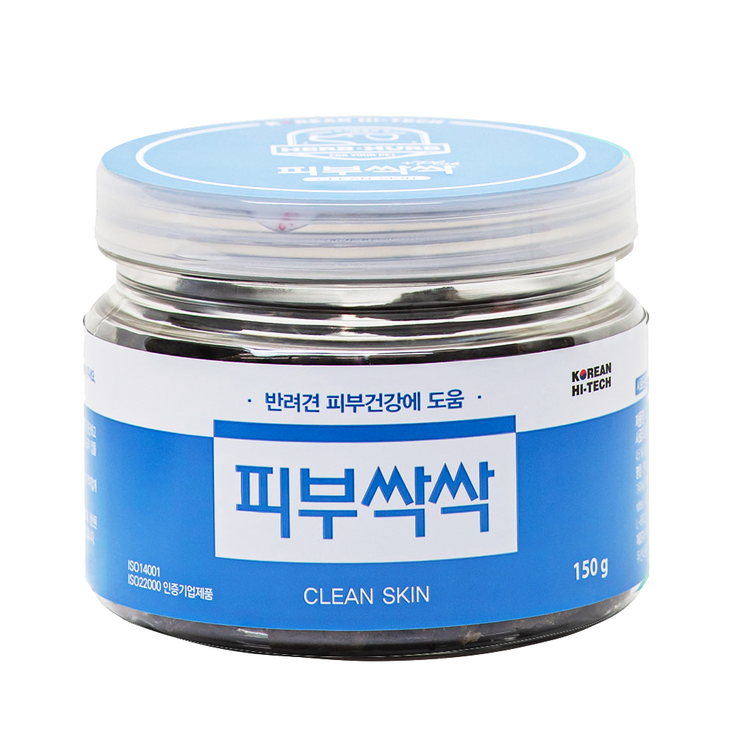 피부싹싹 CLEAN SKIN 반려견 영양제 150g