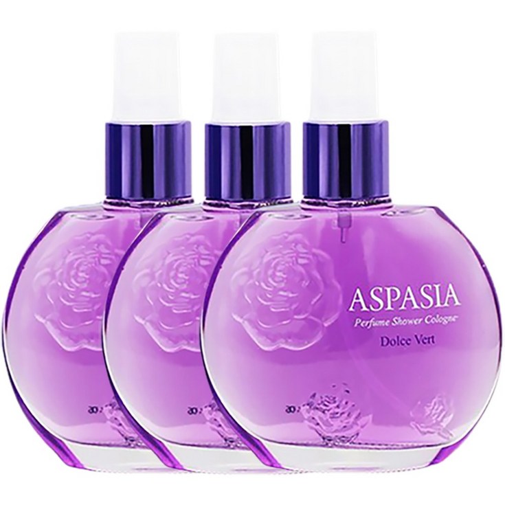 아스파시아 샤워코롱 돌체베르 3개, 3개, 150ml