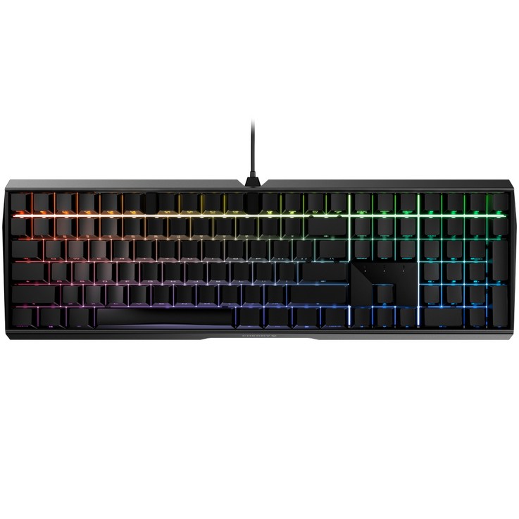 CHERRY 기계식 유선 일반형 키보드, 블랙, MX BOARD 3.0S RGB, 적축 CHERRY 기계식 유선 일반형 키보드, 블랙, MX BOARD 3.0S RGB, 적축