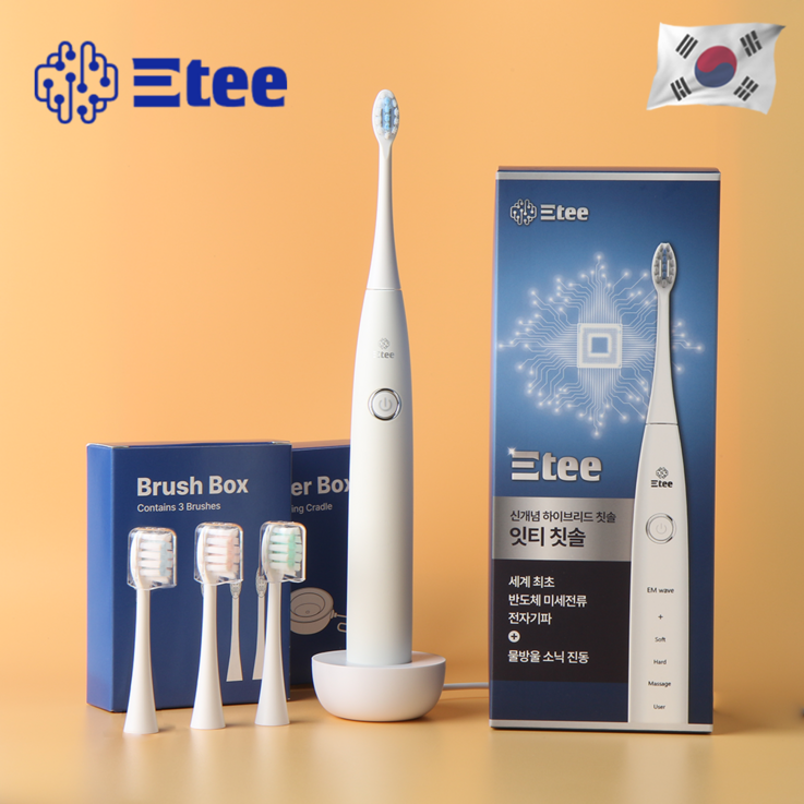 삼성맨이 만든 미세전류 염증케어 음파전동칫솔 잇티 최신형, 1개 삼성맨이 만든 미세전류 염증케어 음파전동칫솔 잇티 최신형, 1개
