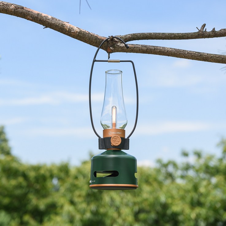 모리모리 LED 랜턴 스피커  핸들걸이 세트