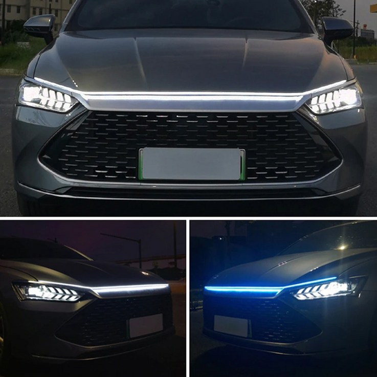 락모터스 자동차 후드 LED 12V 무빙LED 램프 주행등 방수 LED바 트렁크등 본넷 차량용