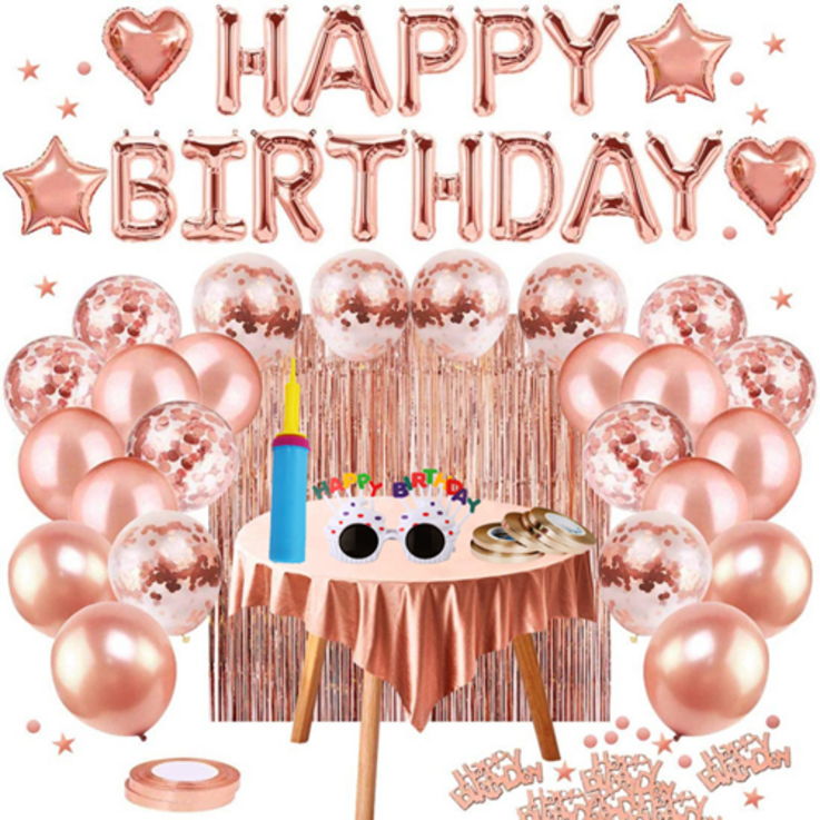 다비즈 생일파티 풍선 가랜드 홈파티 11종 풀세트