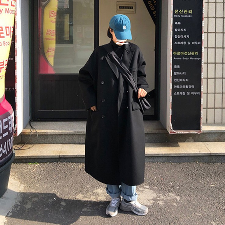 J1238 데초르 빅사이즈여성의류 겨울 롱코트 44110 J1238 데초르 빅사이즈여성의류 겨울 롱코트 44110