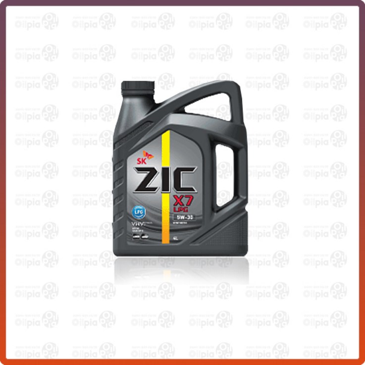 ZIC X7 LPG 5W30 4L 엔진오일, 1개, X7 LPG 5W30 4L, 5w30 - 쇼핑뉴스