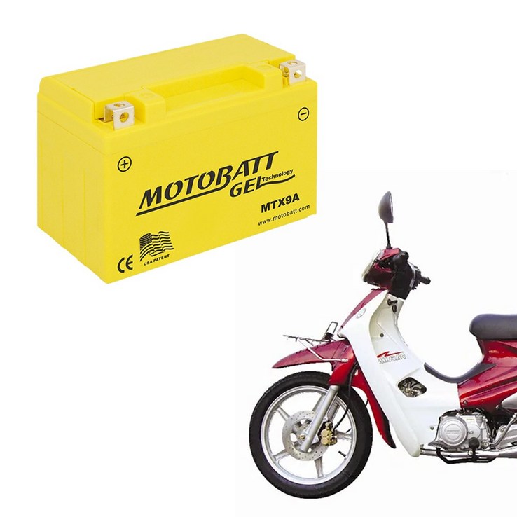모토뱃젤 오토바이배터리 MTX9A 12V 9AH YTX9BS 밧데리, 1개, 대림 시티에이스110 모토뱃젤 오토바이배터리 MTX9A 12V 9AH YTX9BS 밧데리, 1개, 대림 시티에이스110
