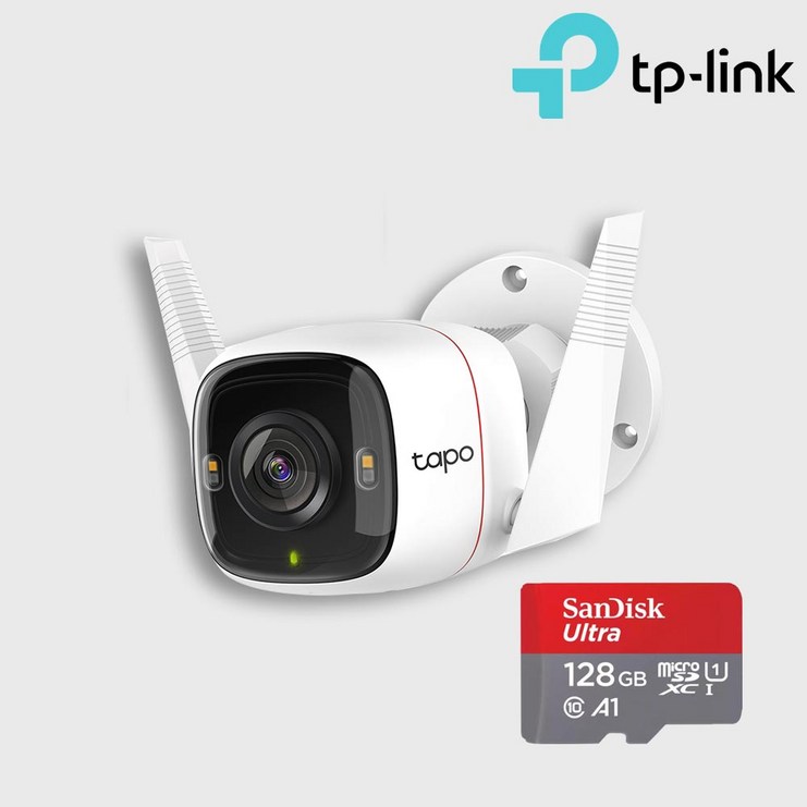 티피링크 Tapo C320WS 400만화소  가정용 홈 CCTV 실외용 무선 IP카메라 야간풀컬러