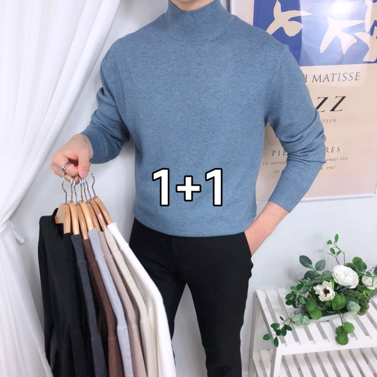 11 2장 묶음 이브컴퍼니 남성 캐시미어 인생 오버핏 반폴라 니트 3752 11 2장 묶음 이브컴퍼니 남성 캐시미어 인생 오버핏 반폴라 니트 3752