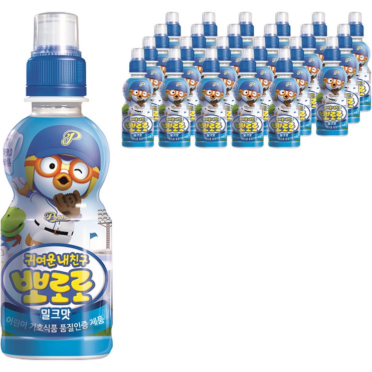 뽀로로 어린이음료 밀크맛 235 ml