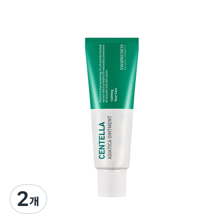 스와니코코 센텔라 연고 크림, 35g, 2개 스와니코코 센텔라 연고 크림, 35g, 2개