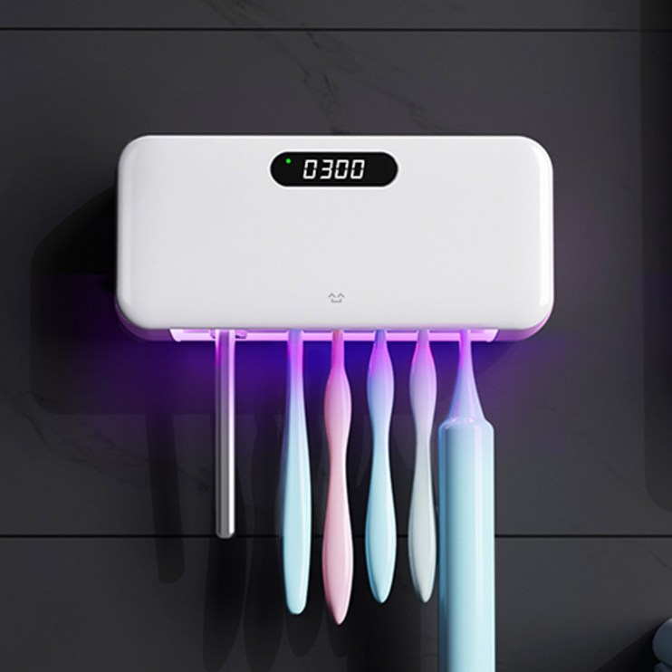 소소 가정용 무선 UV 히팅 살균 건조 USB 충전식 벽걸이 DG-ST02, 화이트(DG-ST02) - 투데이밈