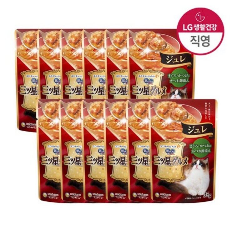 LG유니참 미쓰보시 쥬레참치가다랑어포 x 12개, 단품
