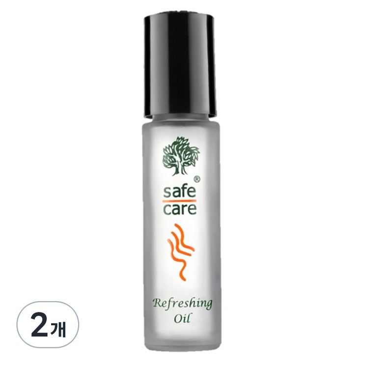 세이프케어 아로마 롤온 오일, 10ml, 2개