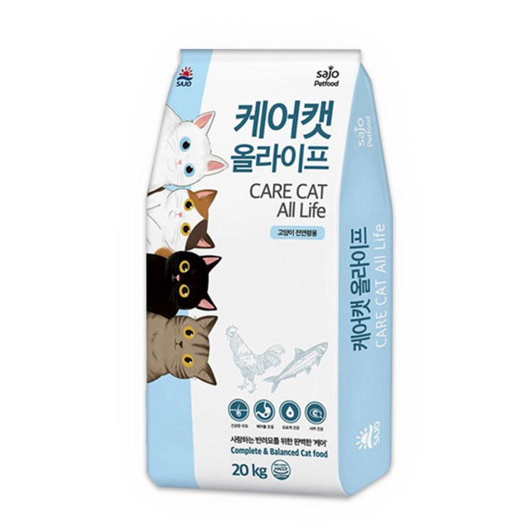 케어캣 올라이프 전연령용 고양이 건식사료