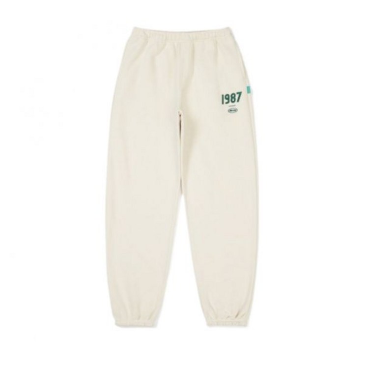 국내매장상품 mmlg 트레이닝 바지 mmlg 바지 19MG SWEAT PANTS NATURAL SOAP 282665