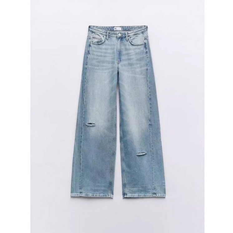 ZARA 여자 신상 와이드핏 청바지 캐주얼 데님팬츠 3Y1007 ZARA 여자 신상 와이드핏 청바지 캐주얼 데님팬츠 3Y1007