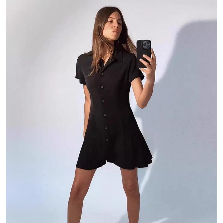 22Y4254 ZARA 여자신상 반팔 원피스 캐주얼 미니원피스  2674782