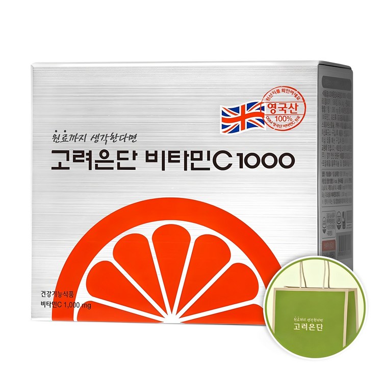 고려은단 비타민C 1000 쇼핑백, 1개, 180정