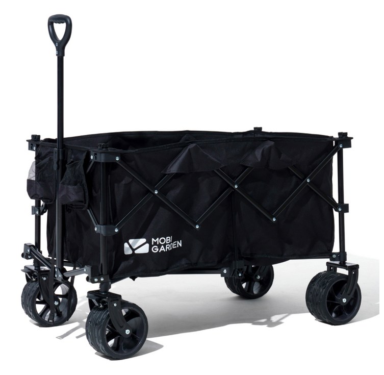 모비가든 클라우디 폴딩 웨건 S1, 블랙, 1개