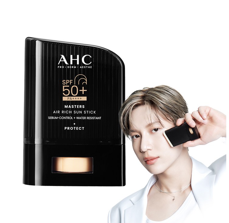 AHC 마스터즈 에어리치 선스틱 SPF50 PA, 14g, 1개