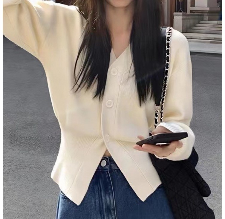 피어니스트 여성용 심플 디자인 가디건