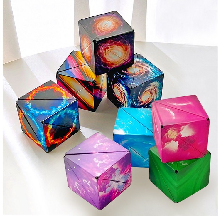 KC인증 우주 자석 큐브 3D 입체 마그네틱 매직 블럭, 1개