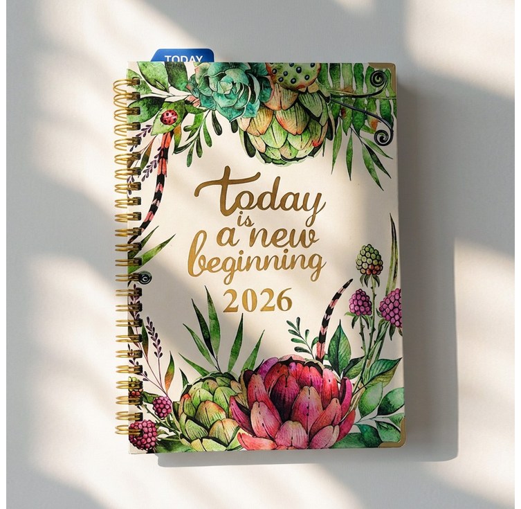 유리까 2026 러블리 다이어리 A5, 화이트