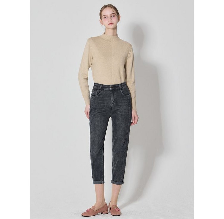 보니스팍스 데미지 세미배기 데님팬츠 택가격 109000원