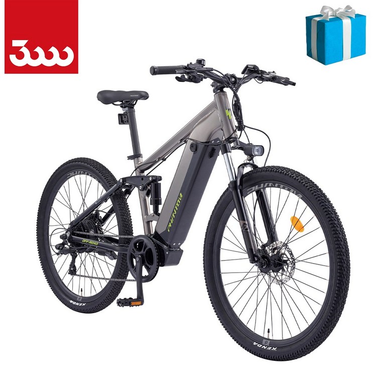 삼천리자전거 베스트샵 삼천리 2025 27.5 팬텀 FS 듀얼 서스펜션 MTB 전기자전거 100 완조립  사은품 증정