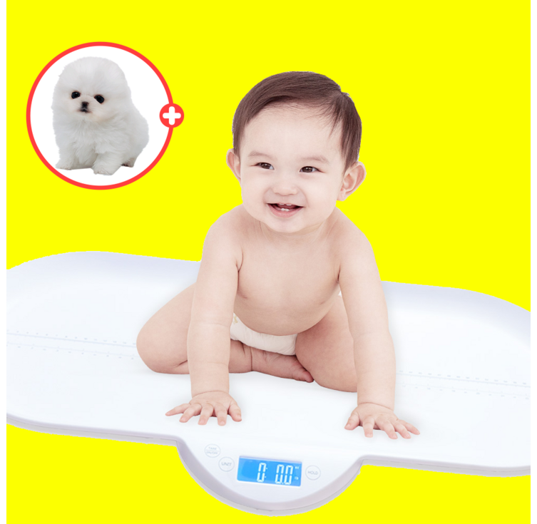 체중계키 레벨홈 신생아 유아 체중계 강아지 고양이, 1개 체중계키 레벨홈 신생아 유아 체중계 강아지 고양이, 1개