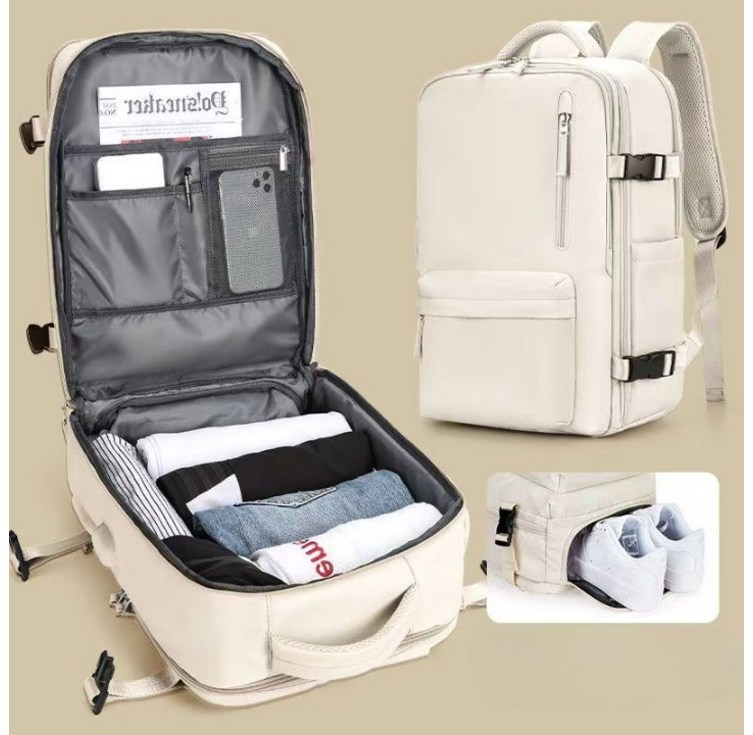 루카스 대용량 확장형 여행 출장용 직장인백팩