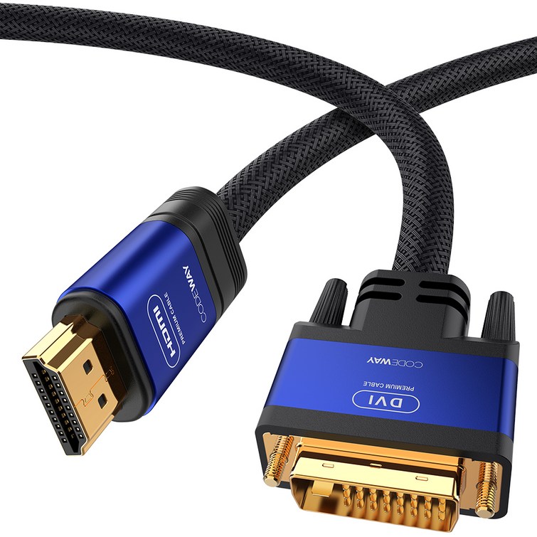 코드웨이 HDMI to DVID 케이블 FHD 4K60Hz 코드웨이 HDMI to DVID 케이블 FHD 4K60Hz