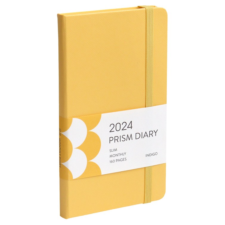 2024 프리즘 슬림 먼슬리 다이어리 날짜형 수첩형 월간