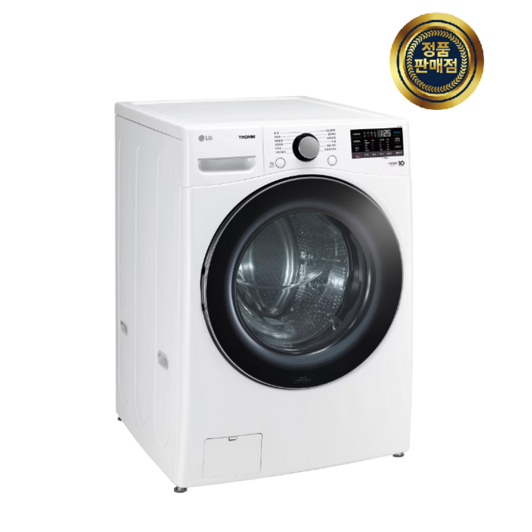 방문설치 LG 스마트 트롬 세탁기 1등급 21KG F21WDSP 화이트 폐가전수거